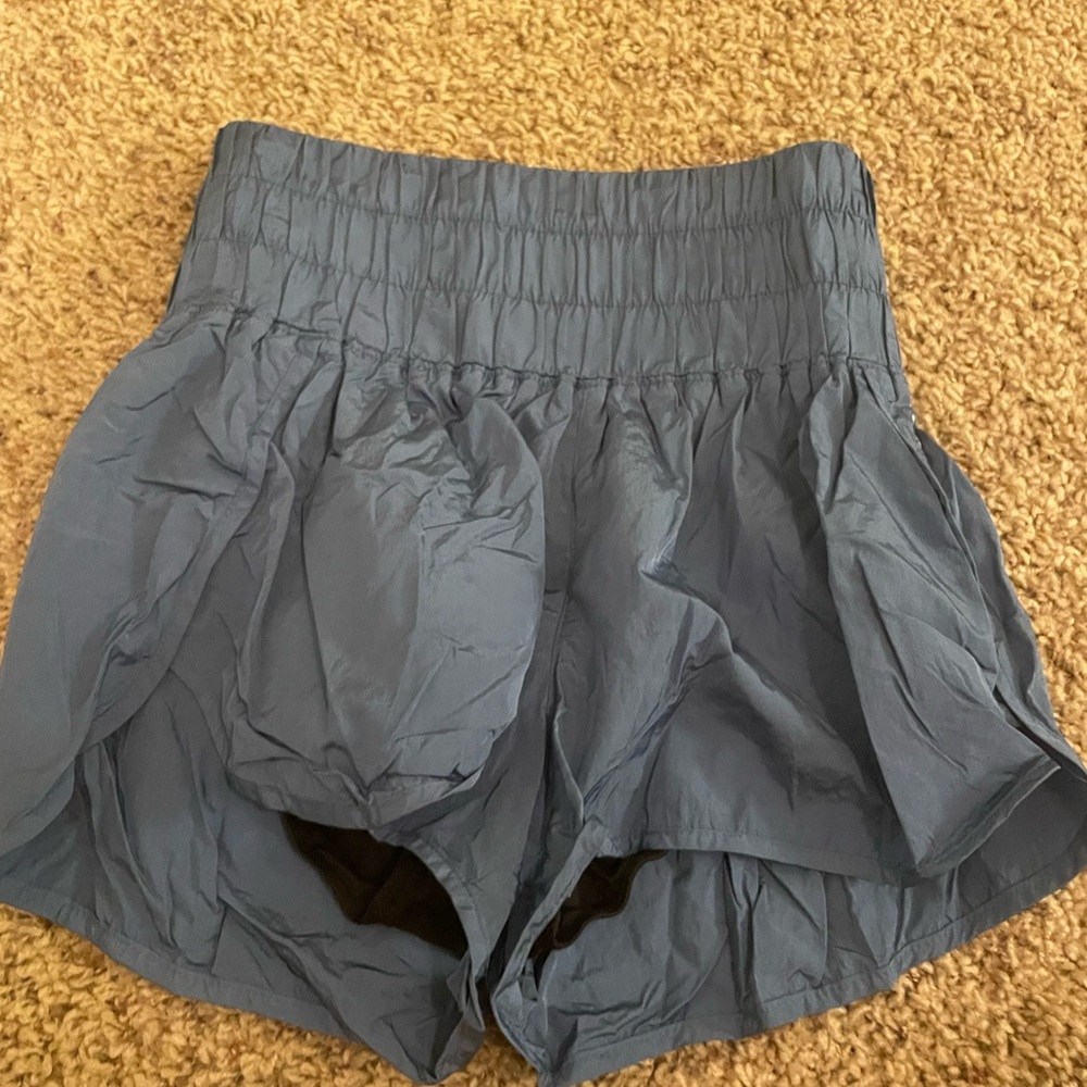 Free People the Way Home Blue Shorts - Size Small